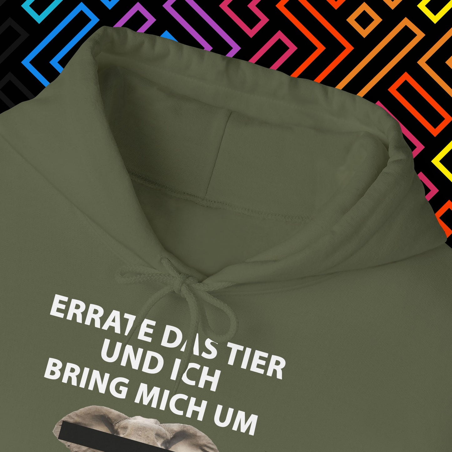 "Tier erraten" Hoodie Unisex