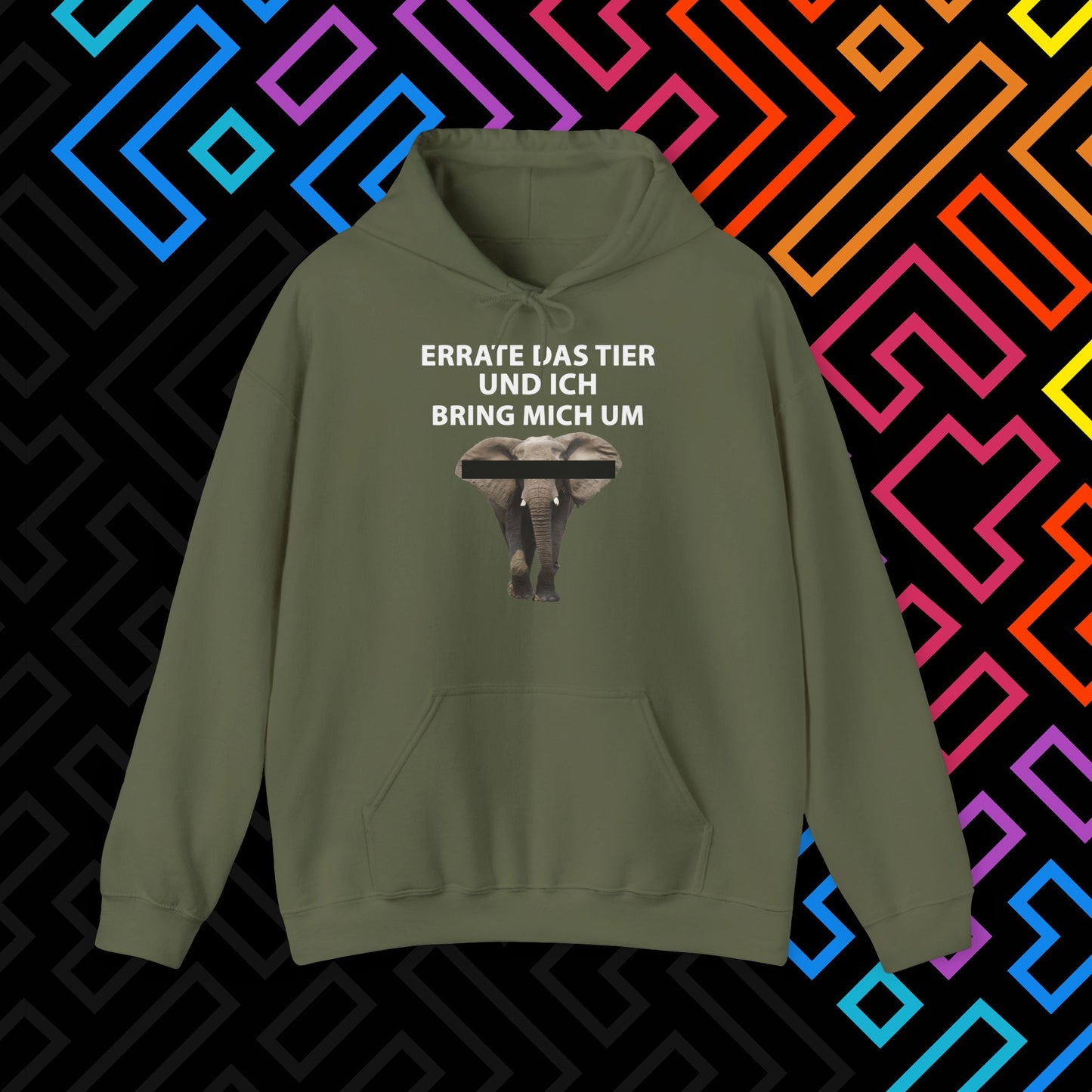 "Tier erraten" Hoodie Unisex