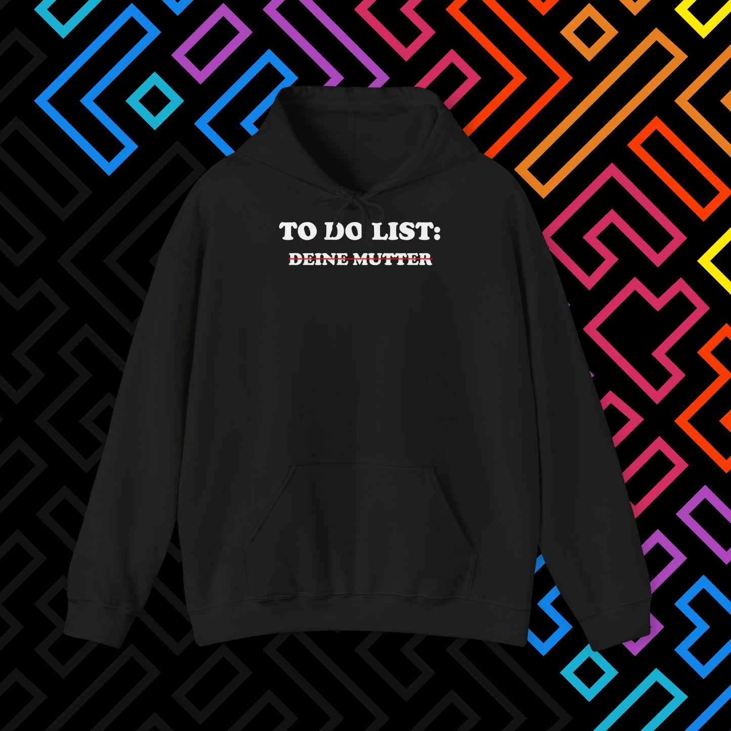 "To Do List" Hoodie Unisex