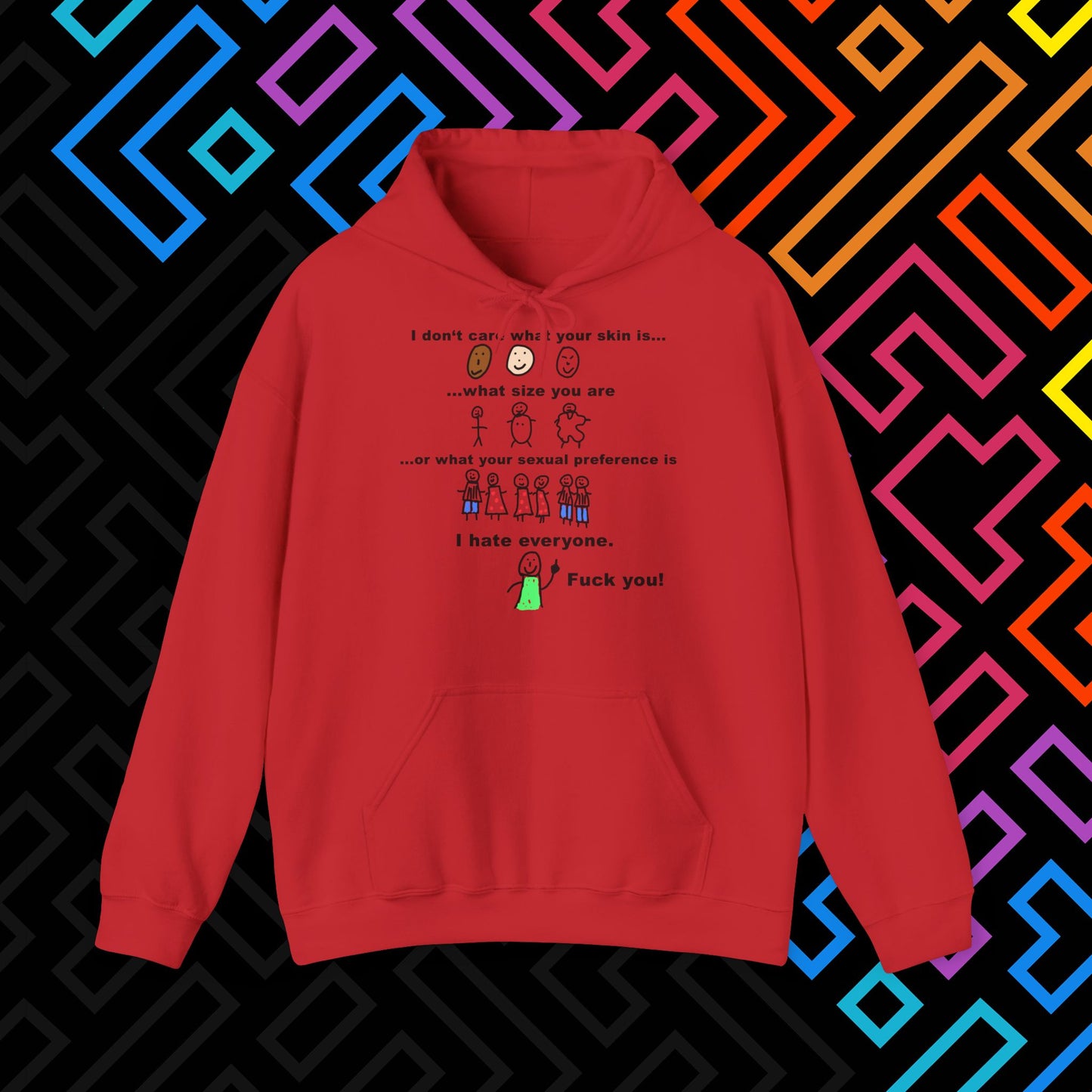 "I Hate Everyone" Hoodie Unisex