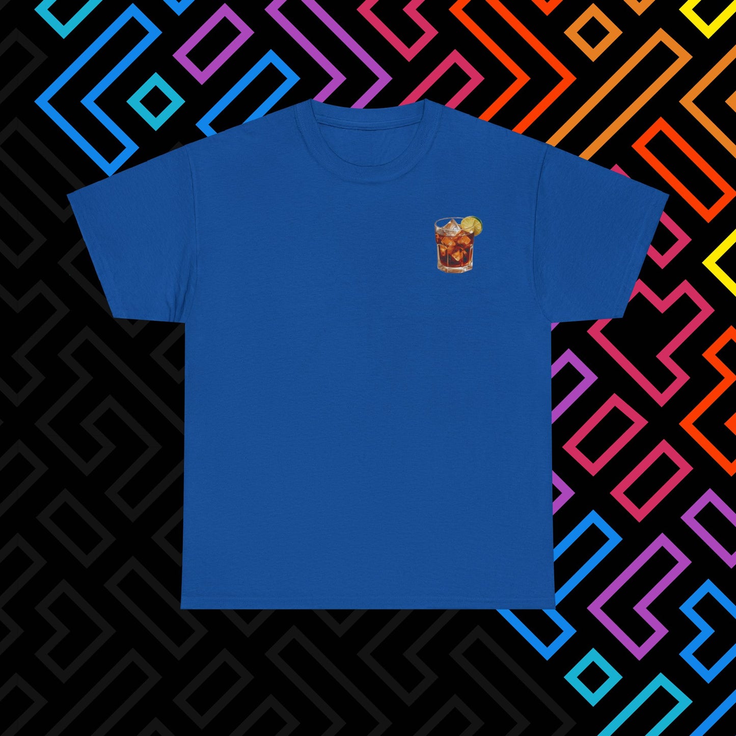 "Whiskey Cola" Backprint T-Shirt Unisex