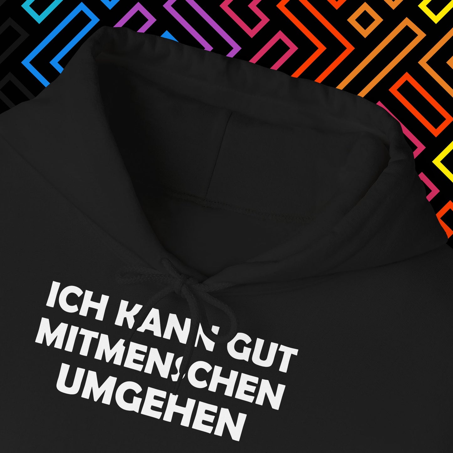 "Mitmenschen umgehen" Hoodie Unisex
