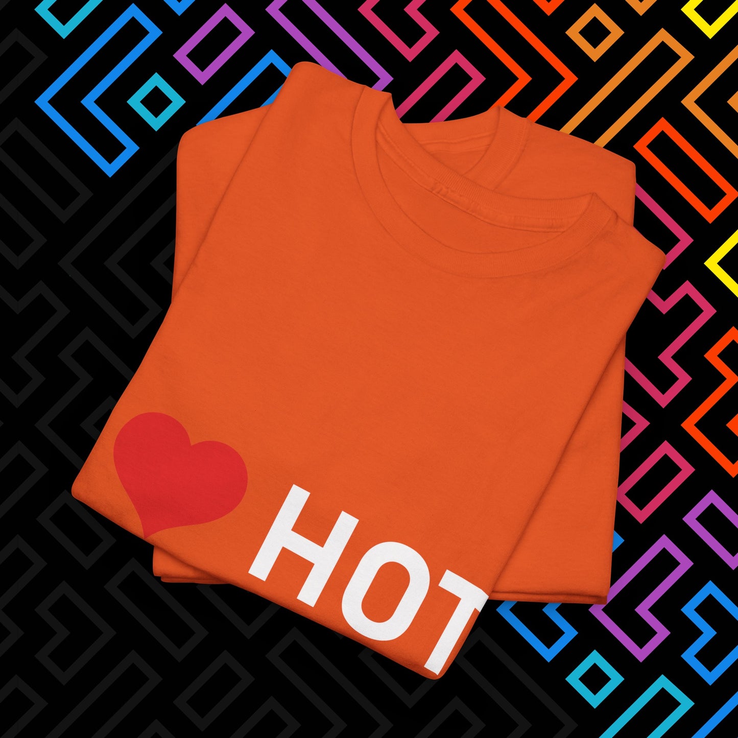 "I ❤️ Hot Moms" T-Shirt Unisex