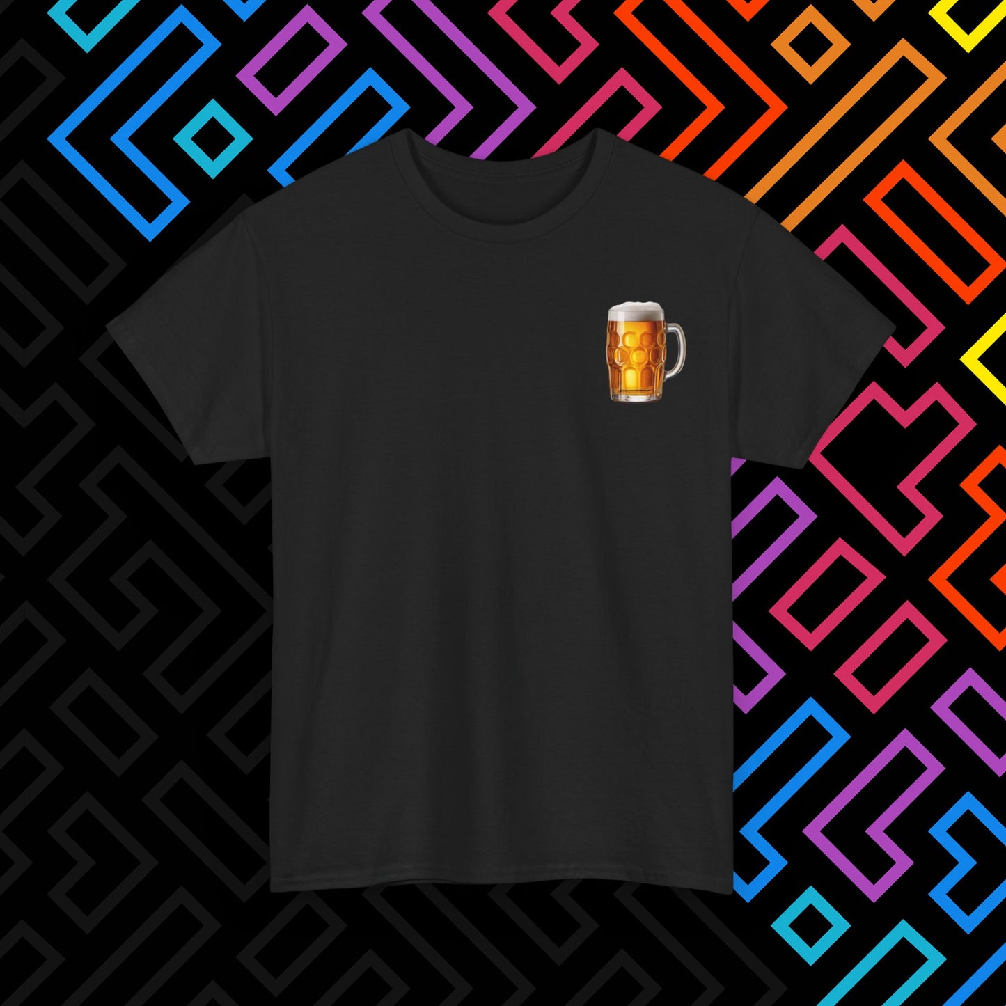 "Beer" Backprint T-Shirt Unisex