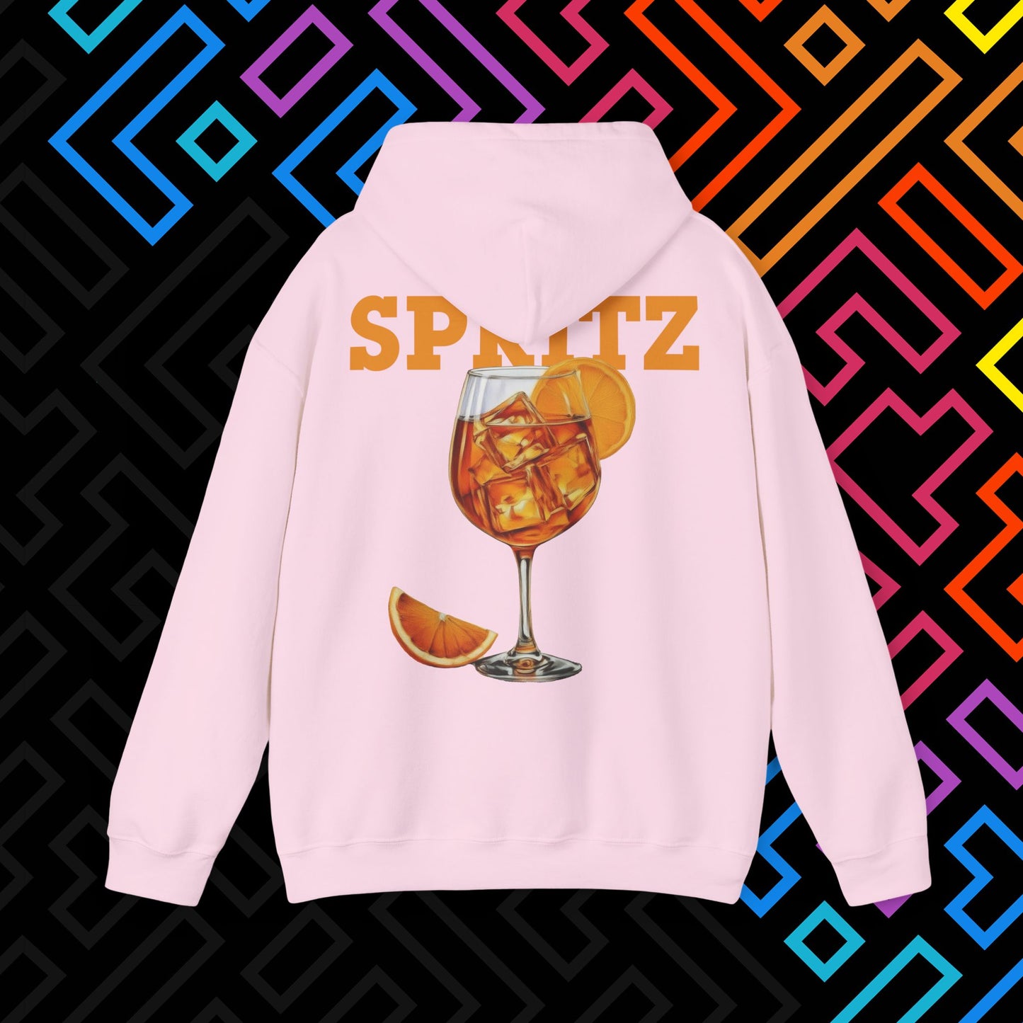 "Spritz" Backprint Hoodie Unisex
