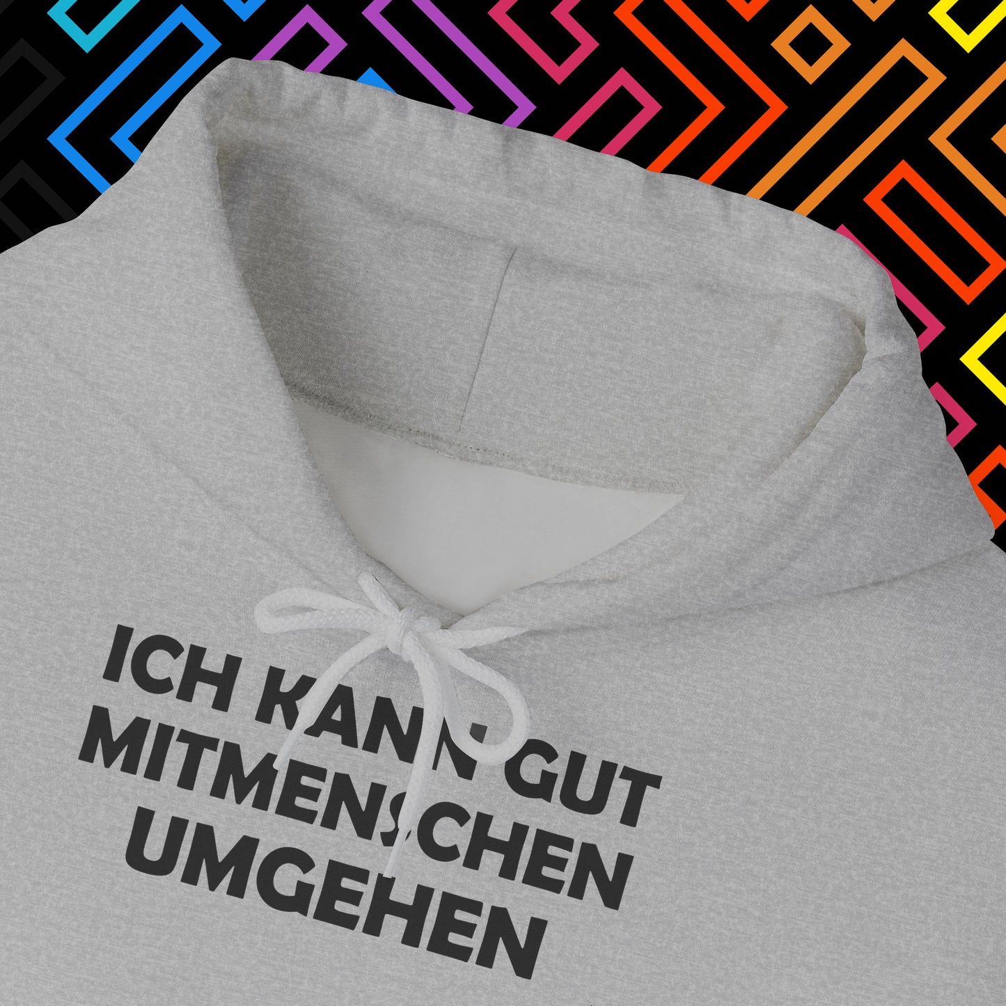 "Mitmenschen umgehen" Hoodie Unisex