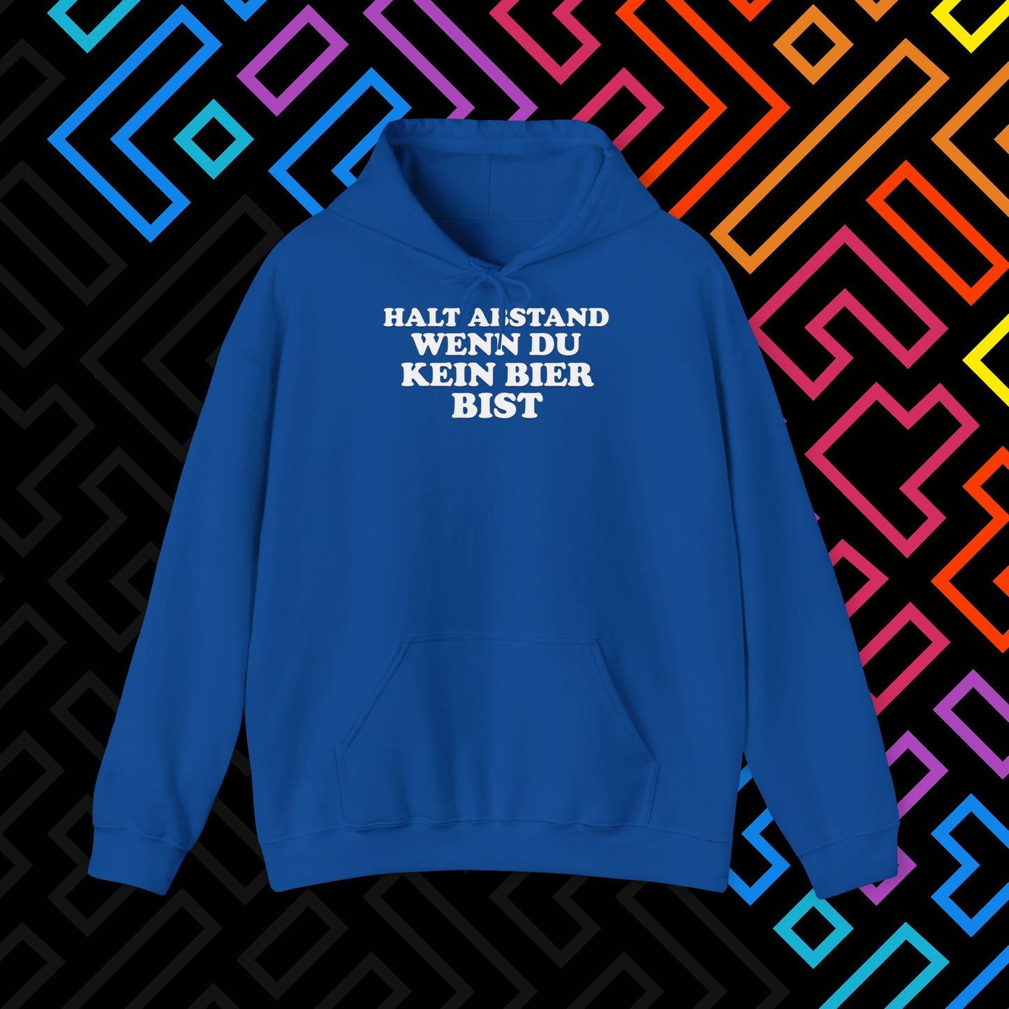"Halt Abstand" Hoodie Unisex