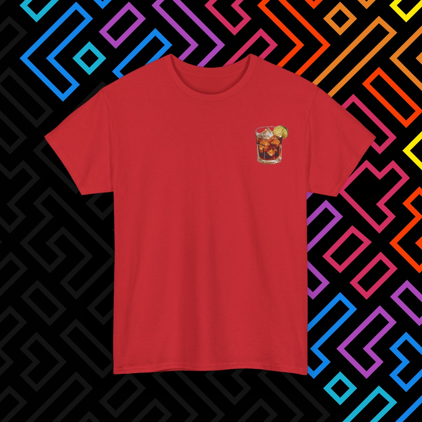"Whiskey Cola" Backprint T-Shirt Unisex