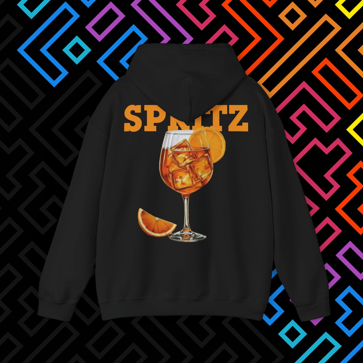 "Spritz" Backprint Hoodie Unisex