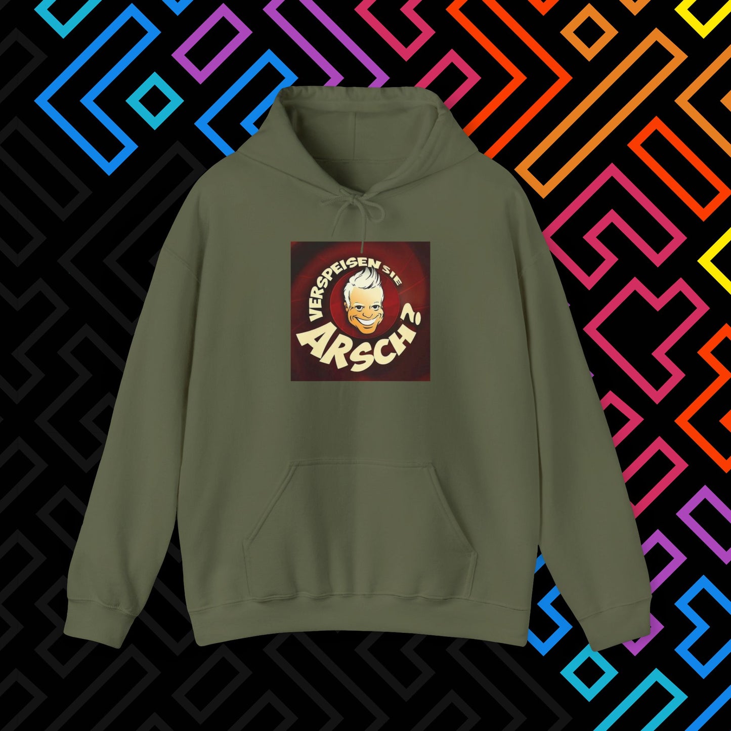 "Verspeisen Sie Arsch?" Hoodie Unisex