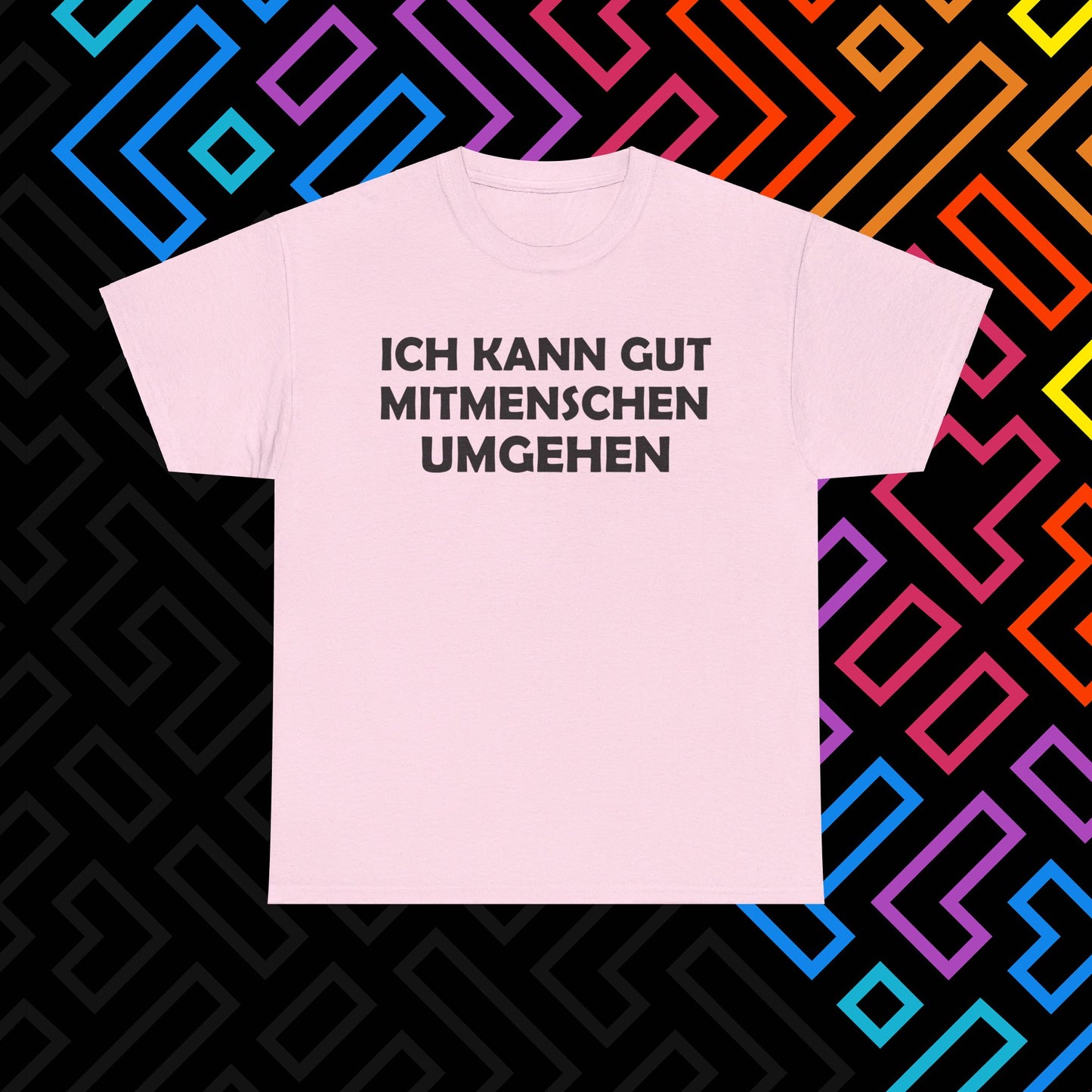 "Mitmenschen umgehen" T-Shirt Unisex