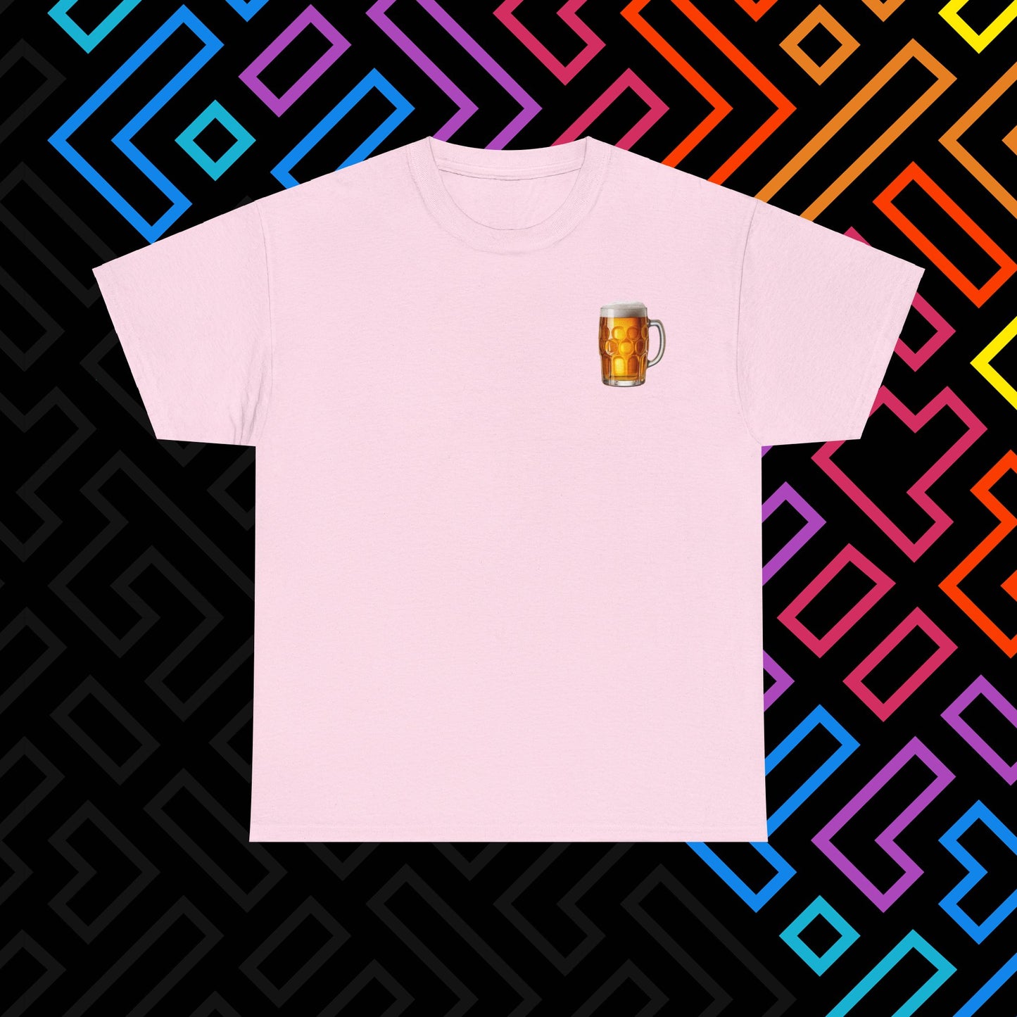 "Beer" Backprint T-Shirt Unisex