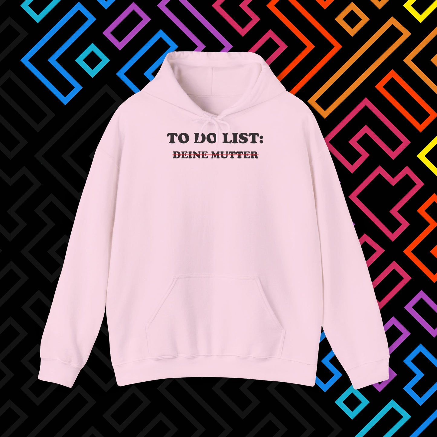 "To Do List" Hoodie Unisex