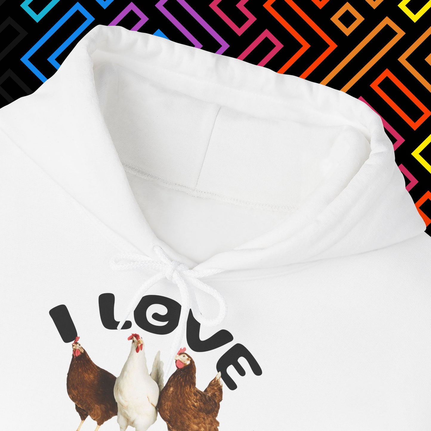 "I Love Cocks" Hoodie Unisex