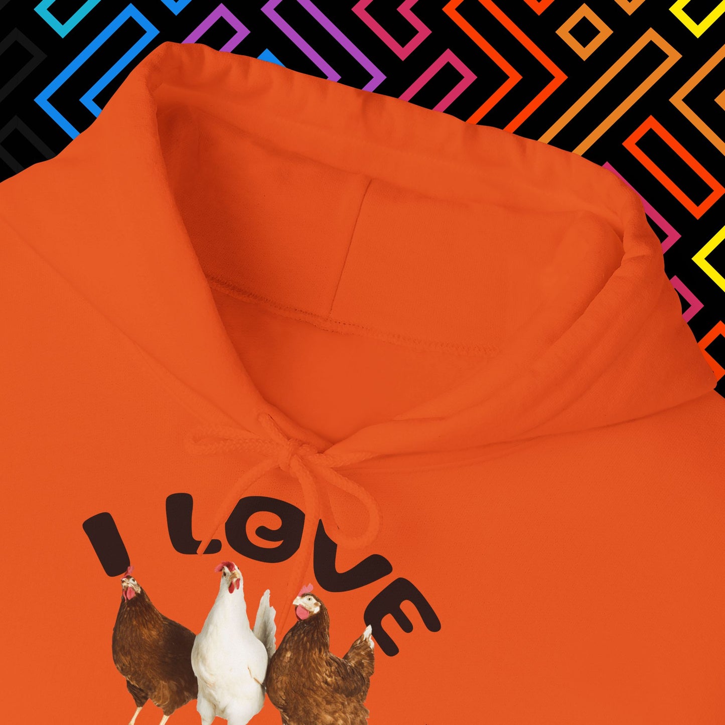 "I Love Cocks" Hoodie Unisex