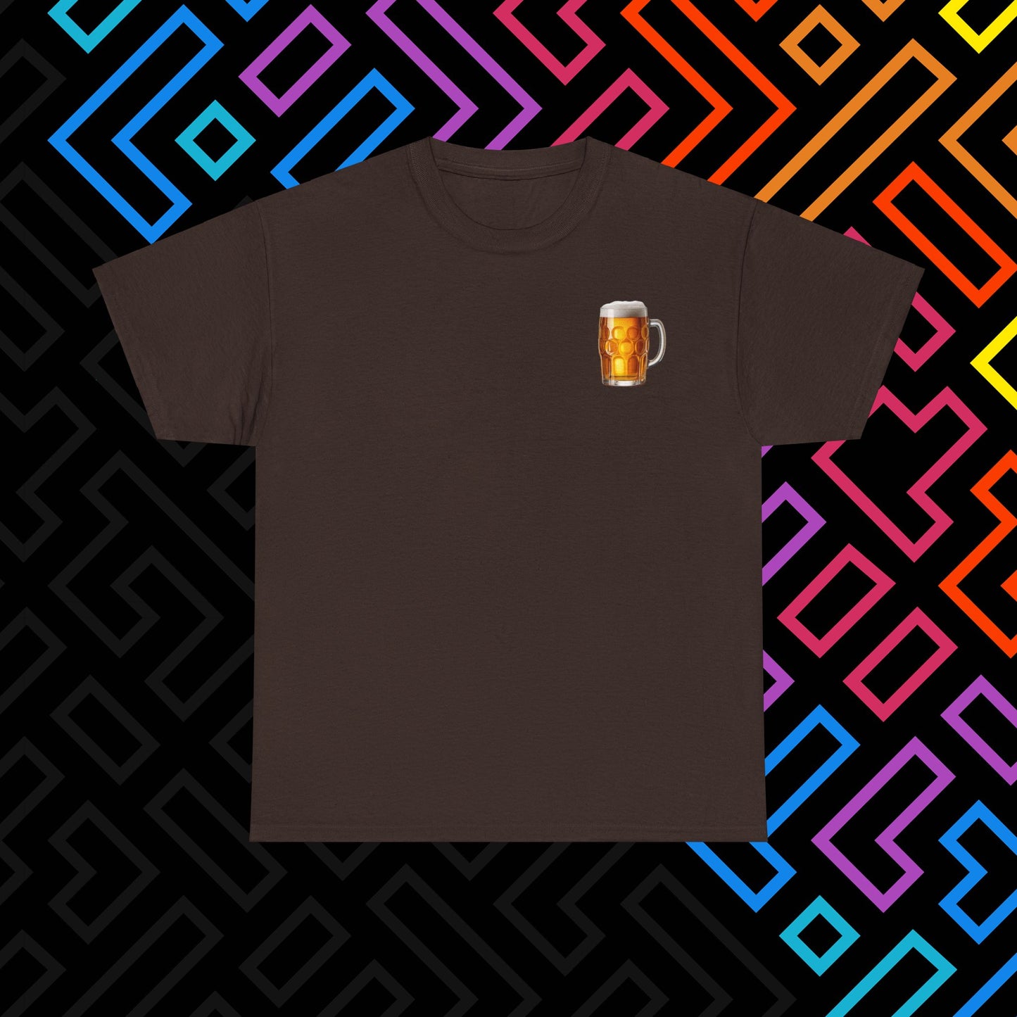 "Beer" Backprint T-Shirt Unisex