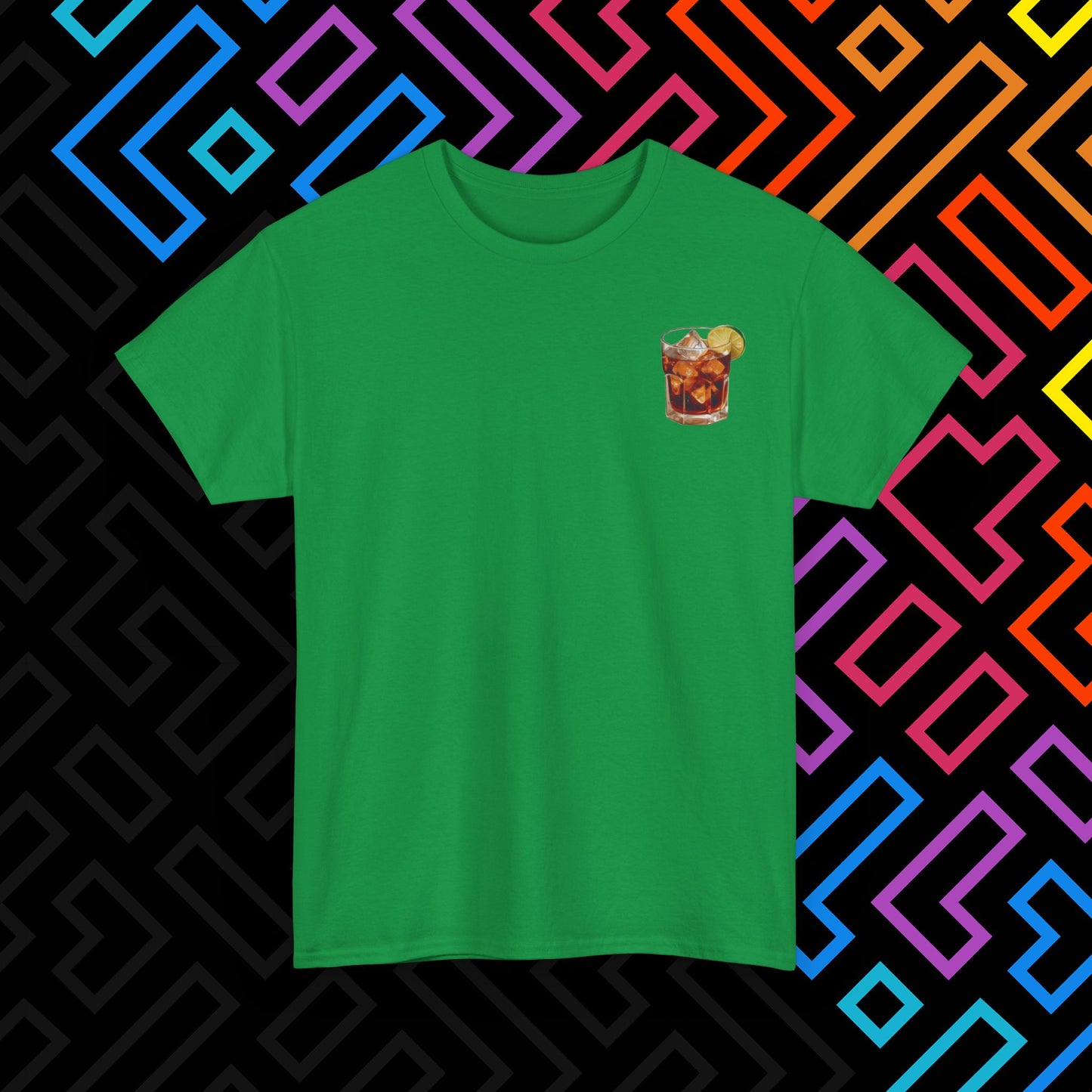 "Whiskey Cola" Backprint T-Shirt Unisex