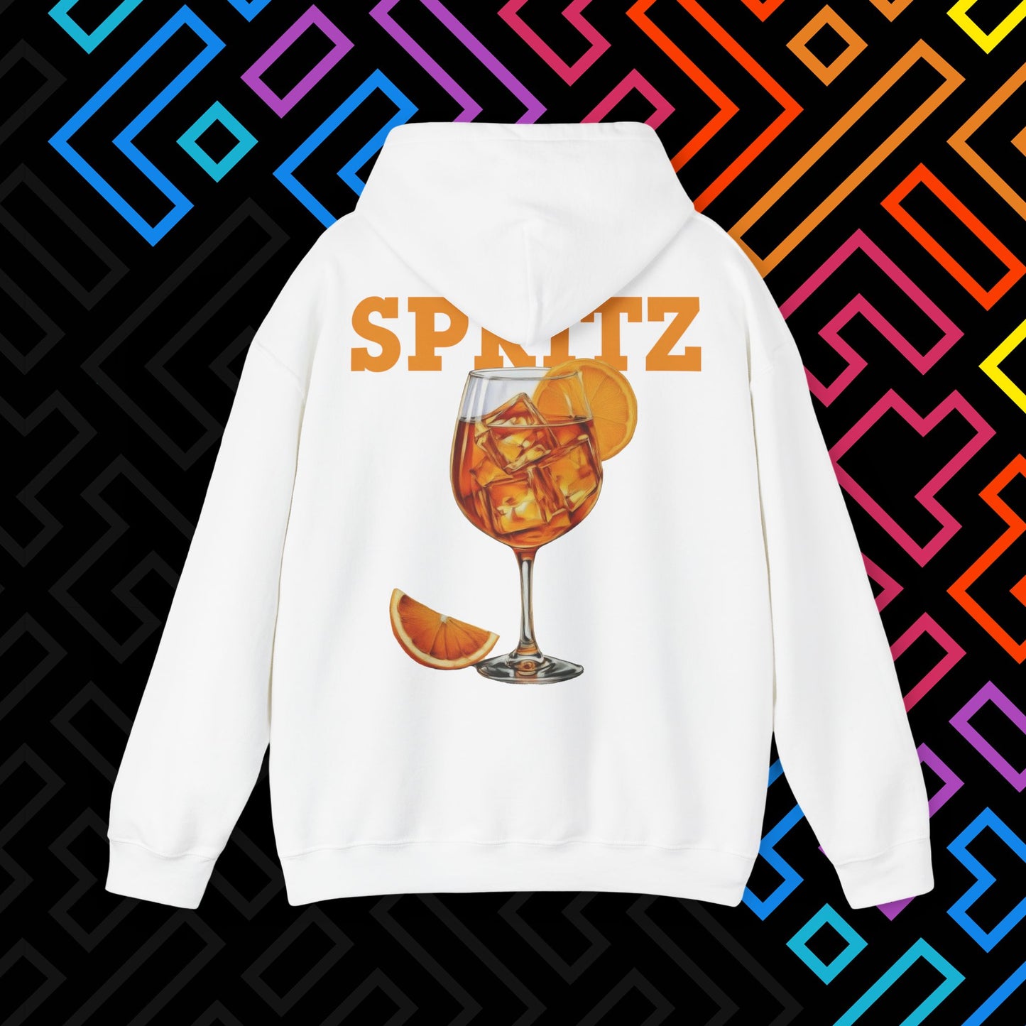 "Spritz" Backprint Hoodie Unisex