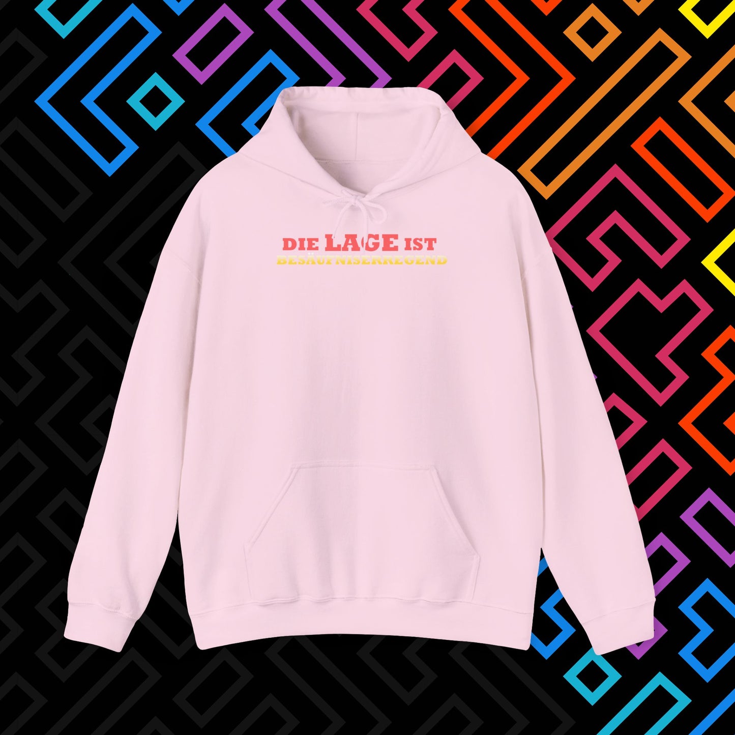 "Die Lage ist Besäufniserregend" Hoodie Unisex