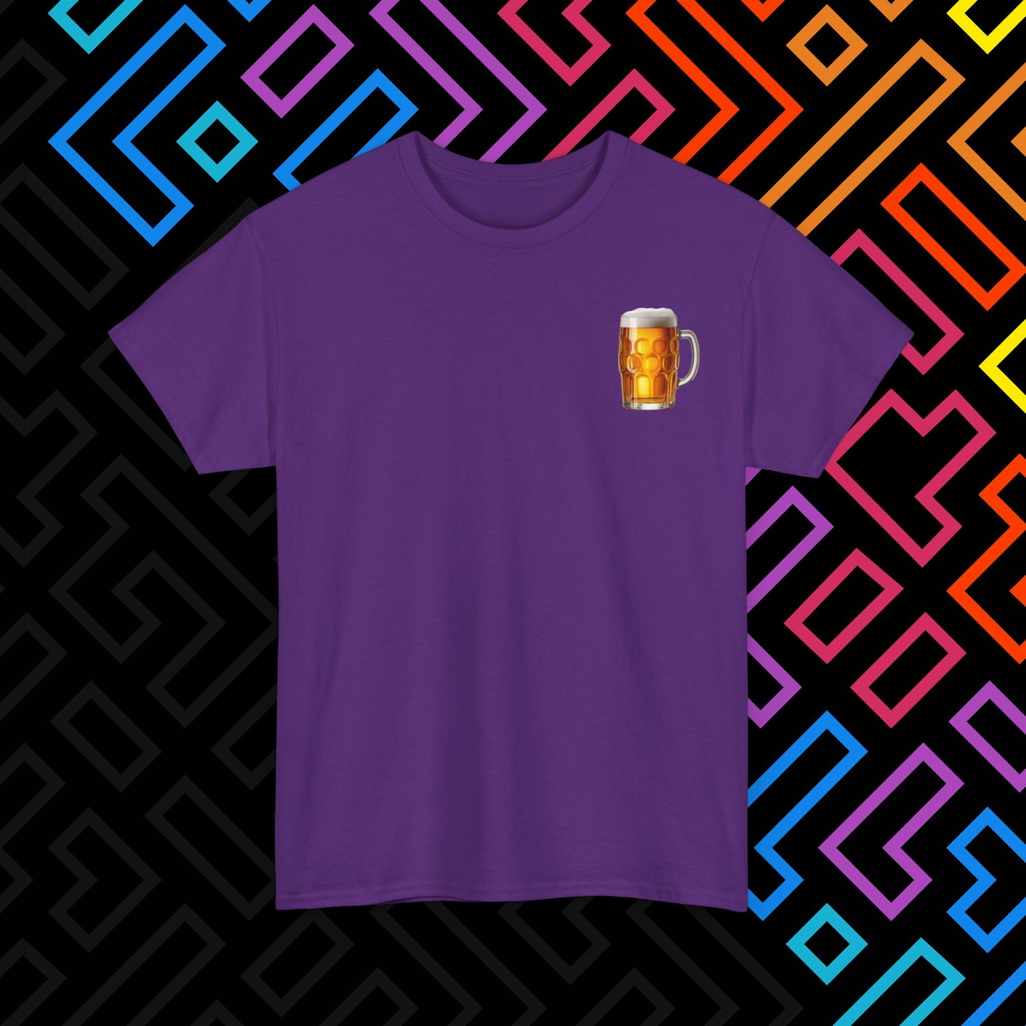 "Beer" Backprint T-Shirt Unisex