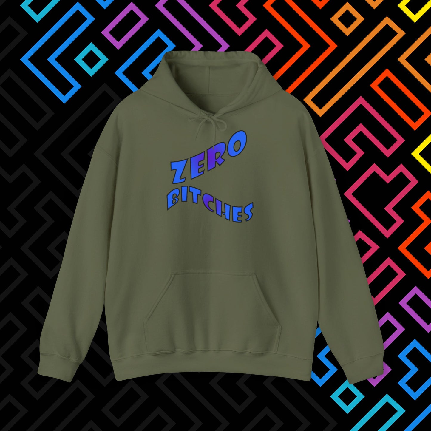 "Zero Bitches" Hoodie Unisex
