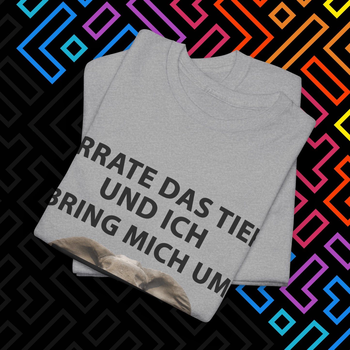 "Tier erraten" T-Shirt Unisex