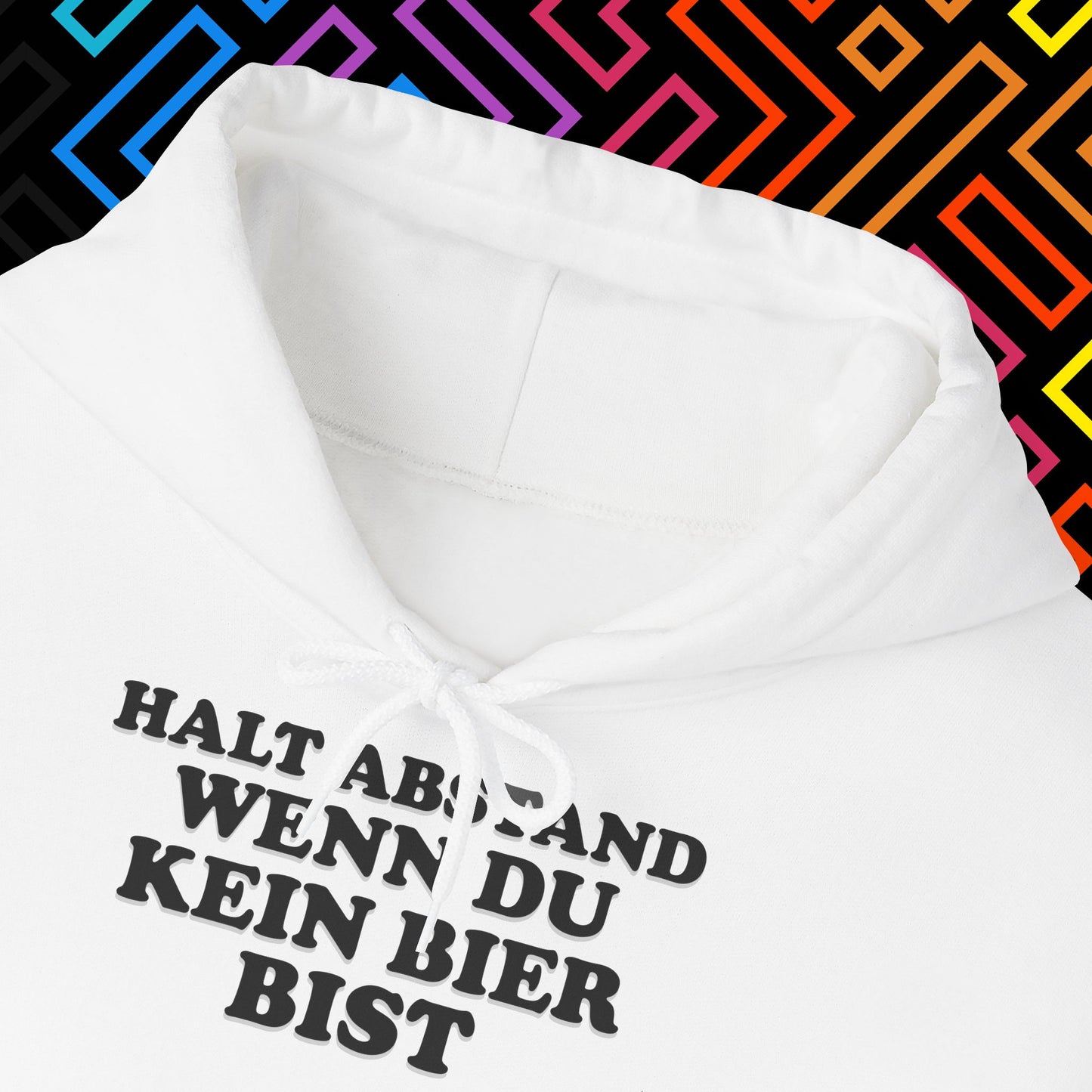 "Halt Abstand" Hoodie Unisex
