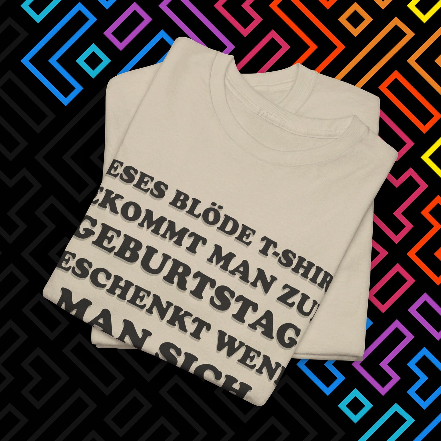 "Geburtstagsgeschenk" T-Shirt Unisex