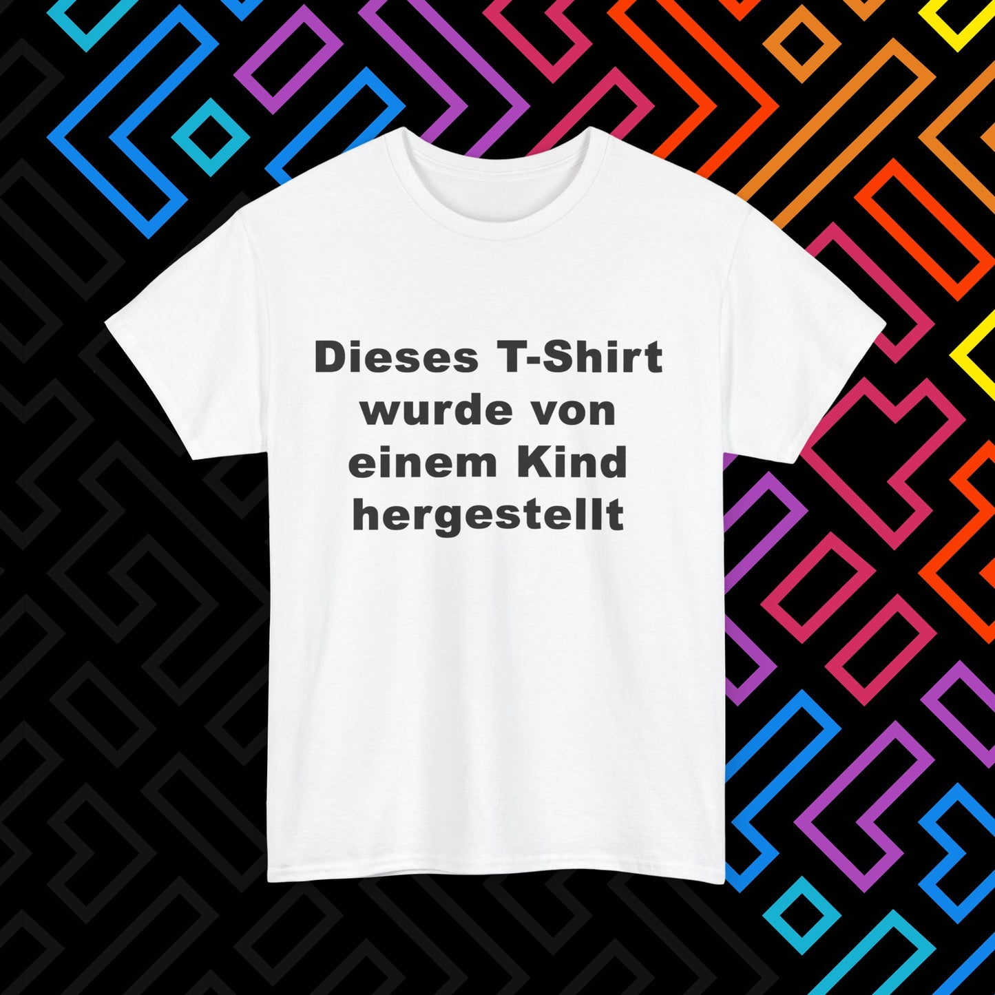 "Vom Kind hergestellt" T-Shirt Unisex