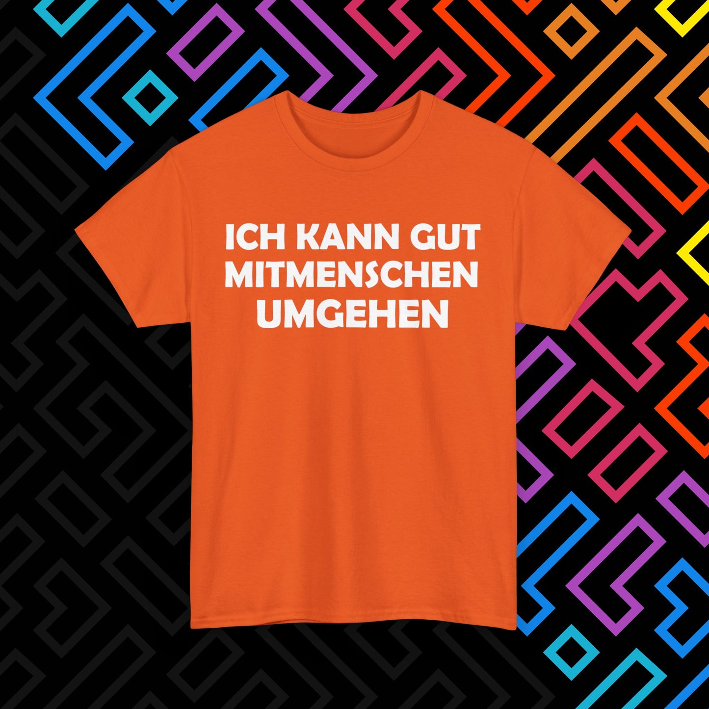 "Mitmenschen umgehen" T-Shirt Unisex
