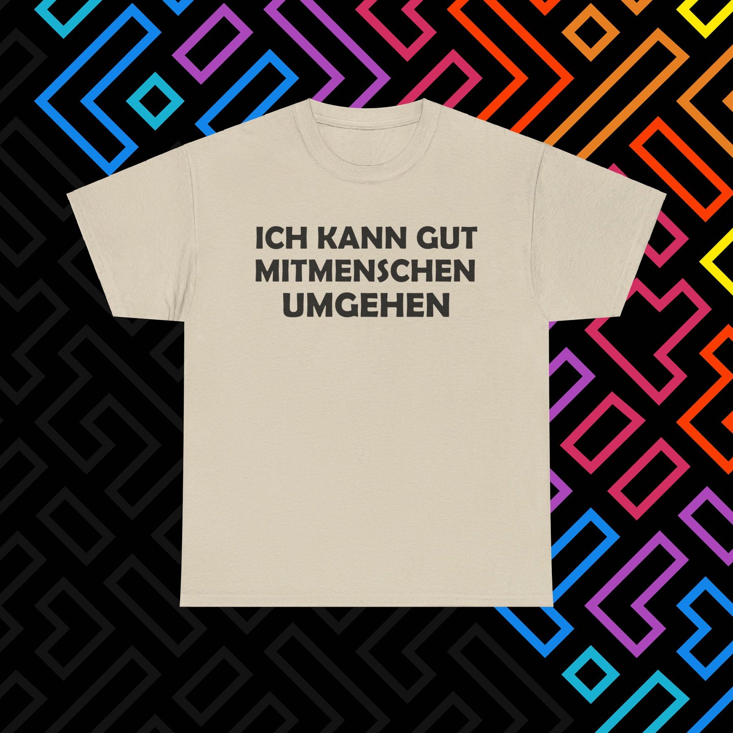 "Mitmenschen umgehen" T-Shirt Unisex