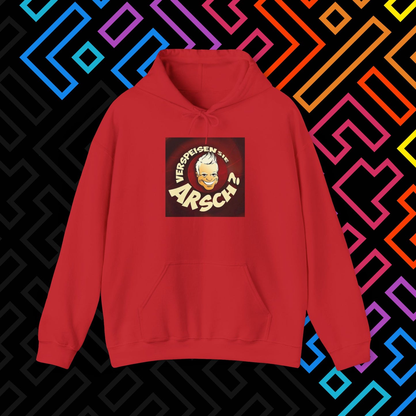 "Verspeisen Sie Arsch?" Hoodie Unisex