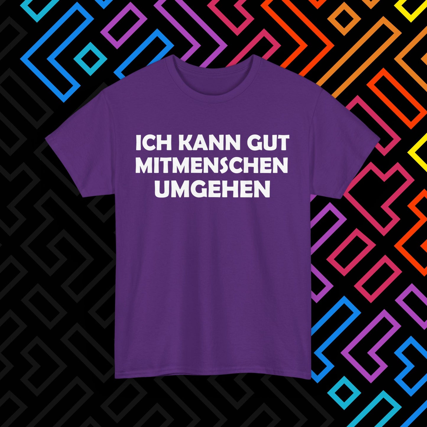 "Mitmenschen umgehen" T-Shirt Unisex