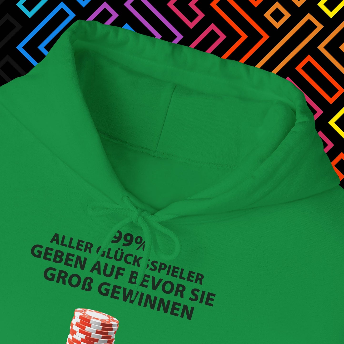"Glücksspiel" Hoodie Unisex