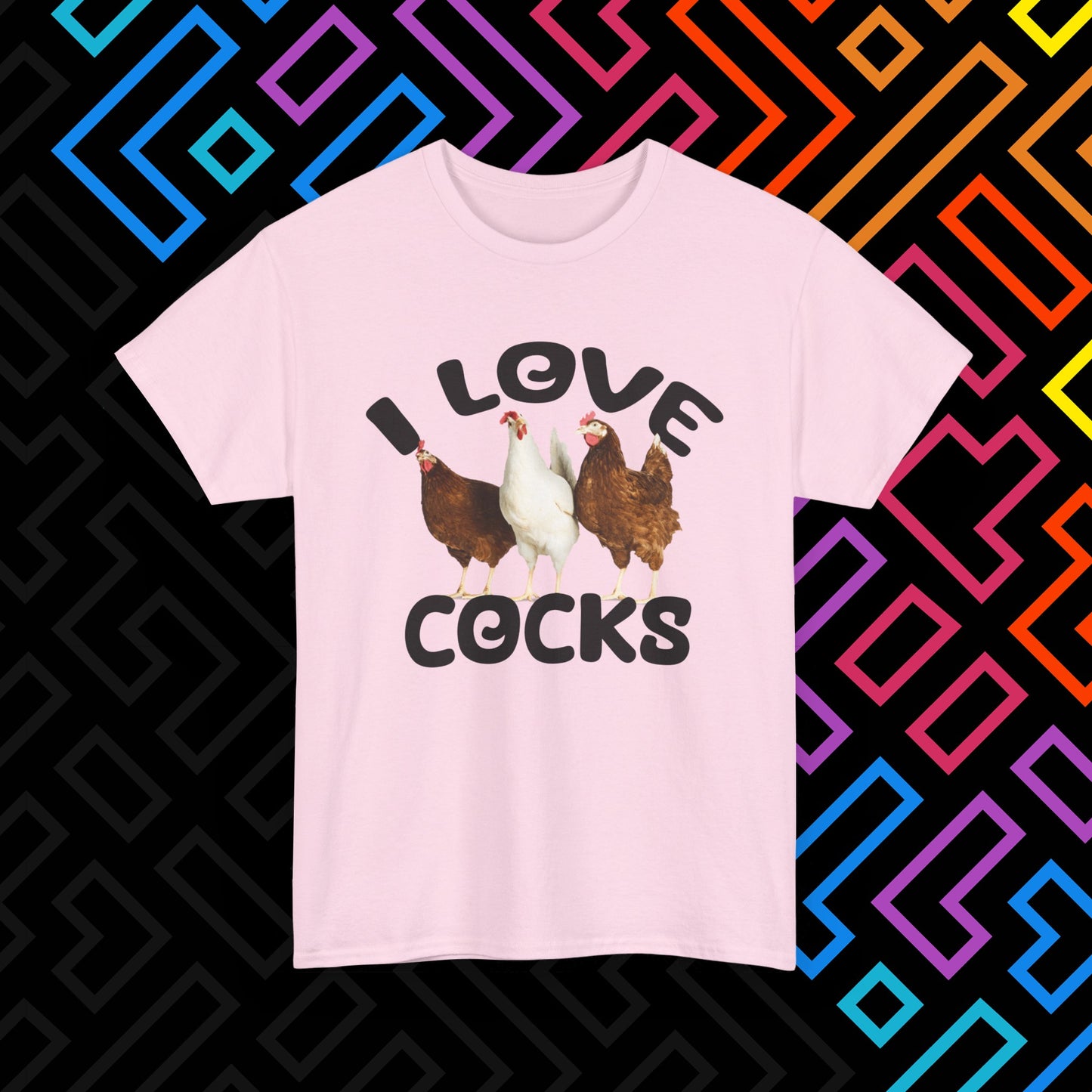 "I Love Cocks" T-Shirt Unisex