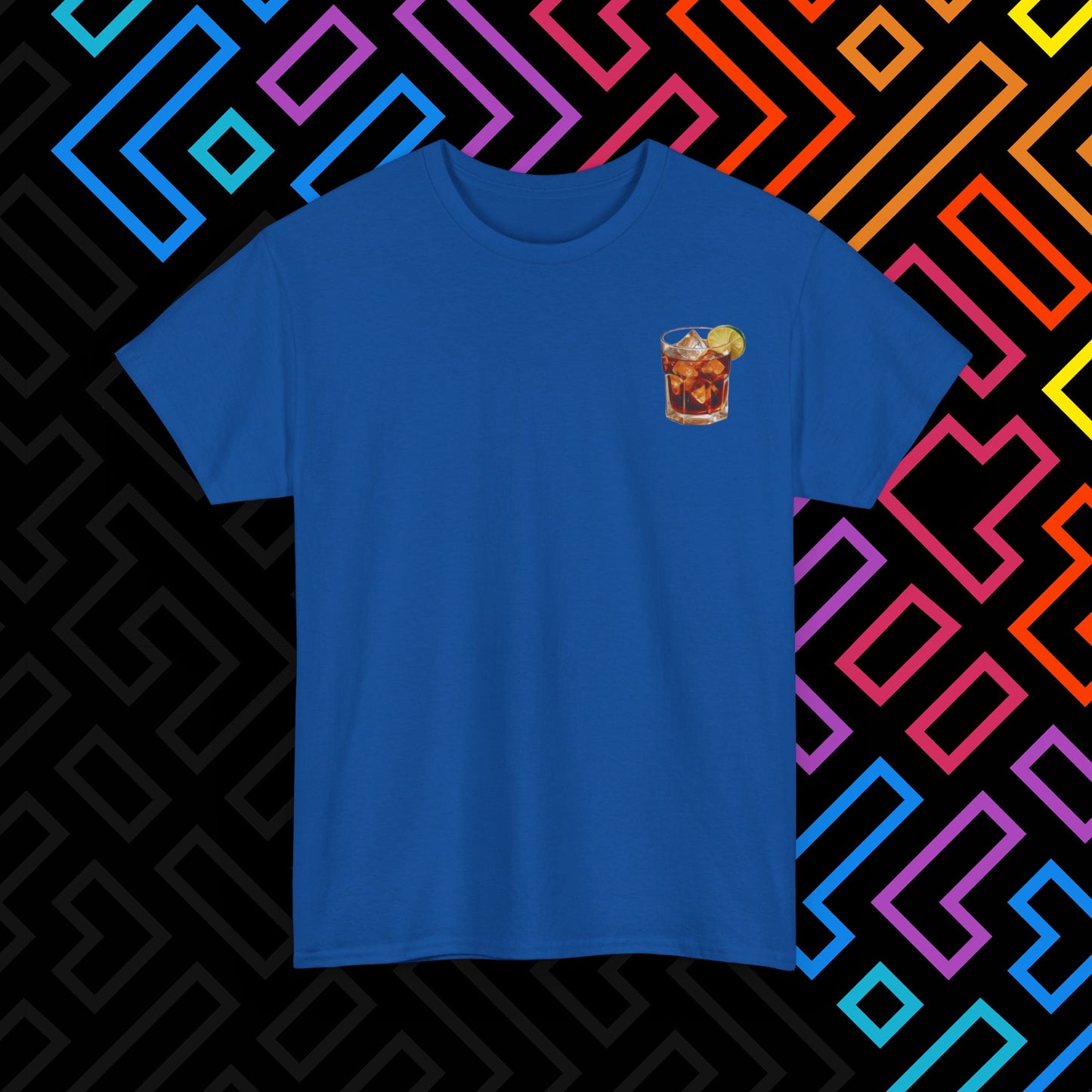 "Whiskey Cola" Backprint T-Shirt Unisex
