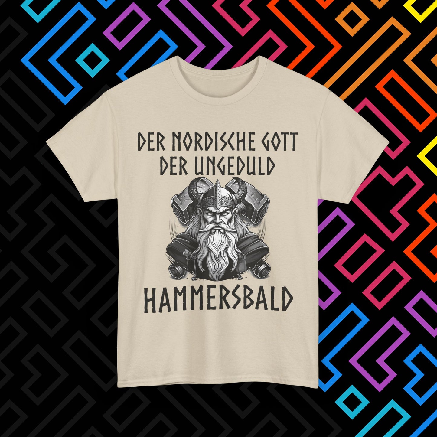 "Der nordische Gott Hammersbald" T-Shirt Unisex