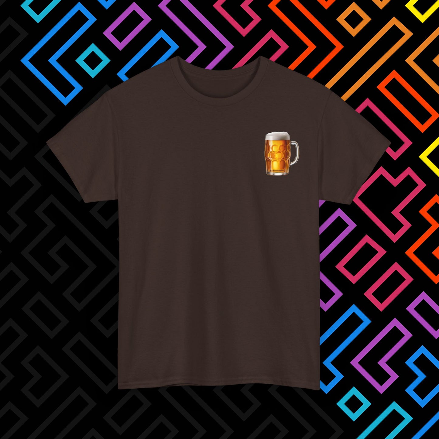 "Beer" Backprint T-Shirt Unisex