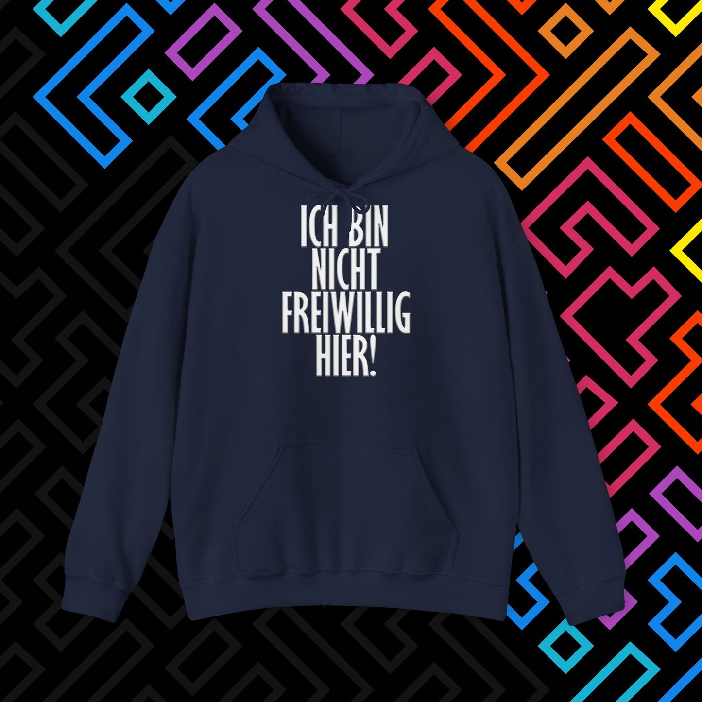 "Nicht Freiwillig" Hoodie Unisex