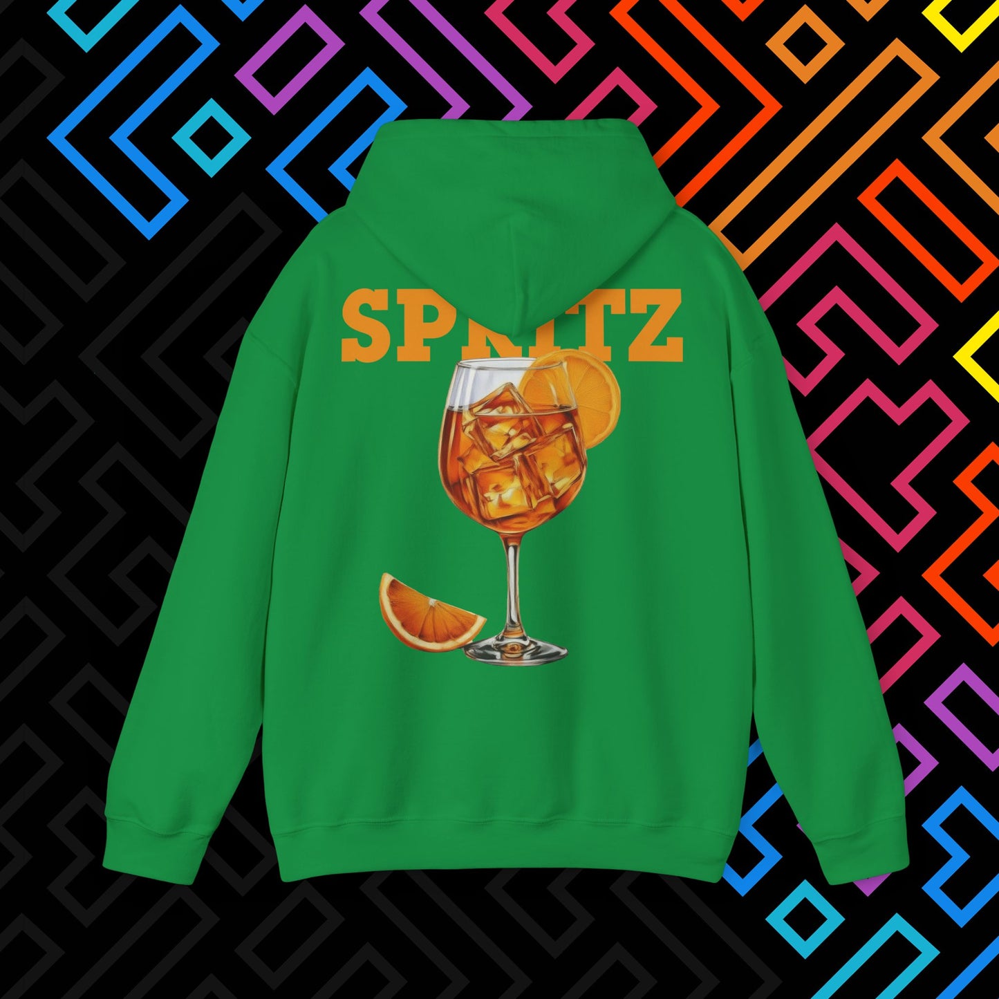 "Spritz" Backprint Hoodie Unisex