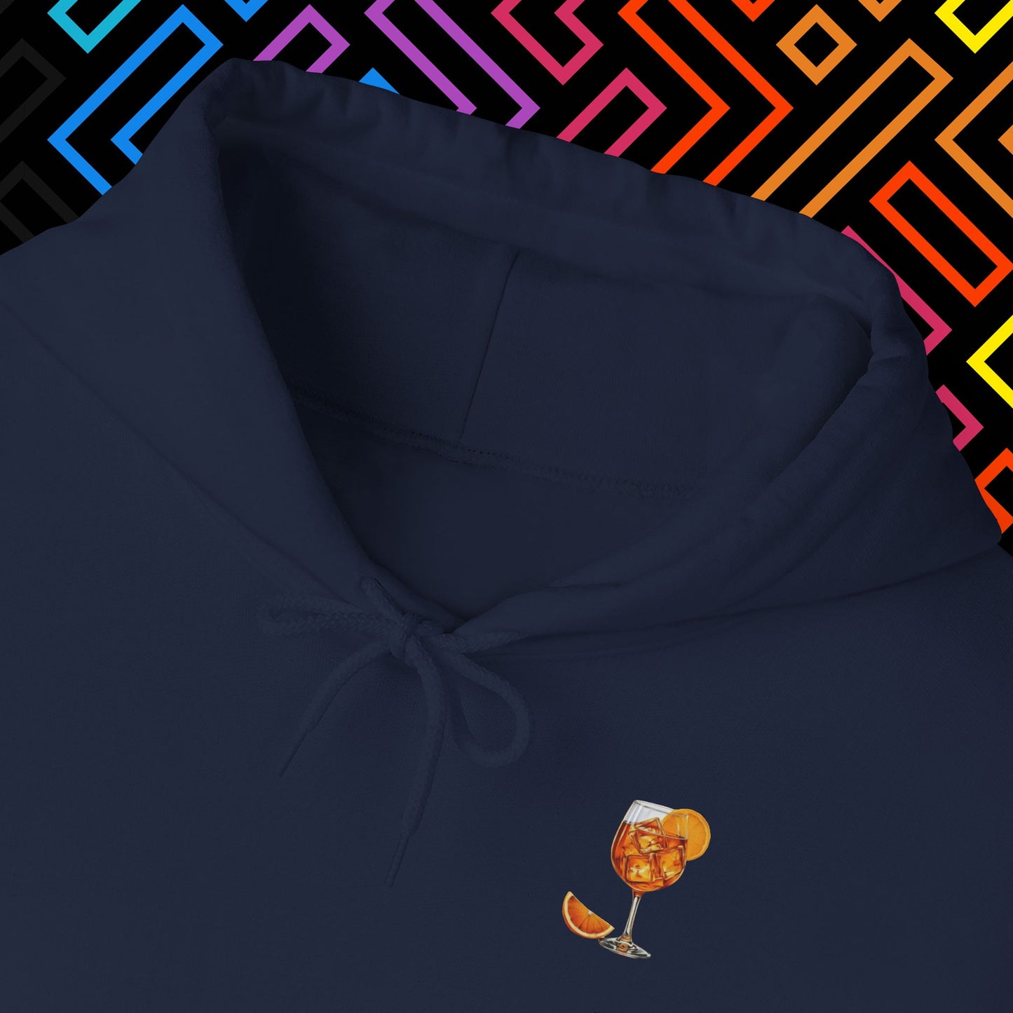 "Spritz" Backprint Hoodie Unisex