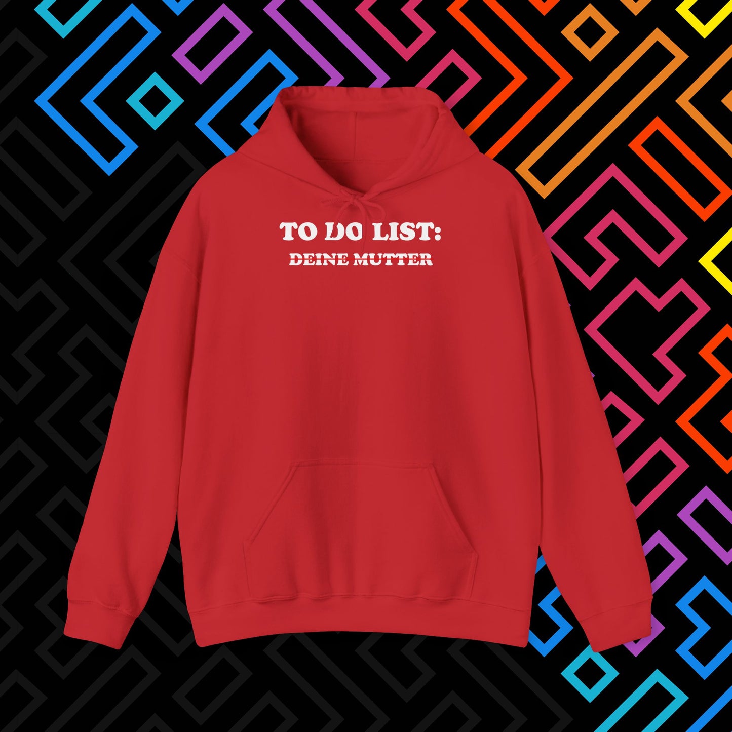 "To Do List" Hoodie Unisex