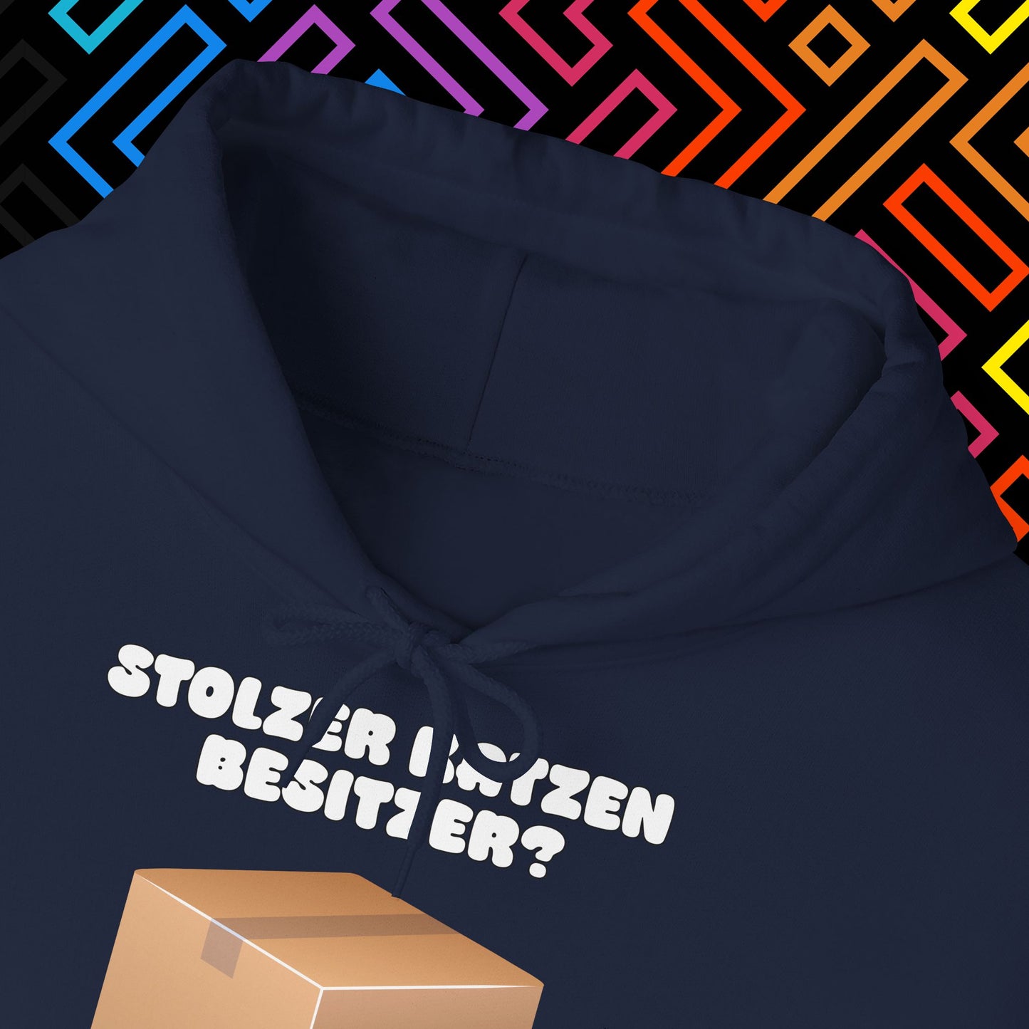 "Stolzer Katzenbesitzer" Hoodie Unisex