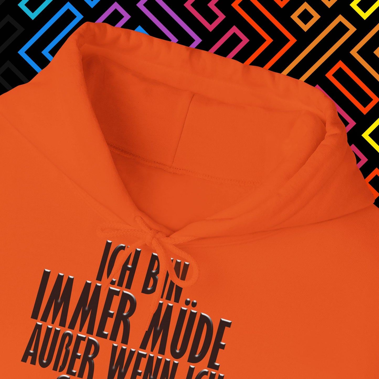 "Immer Müde" Hoodie Unisex