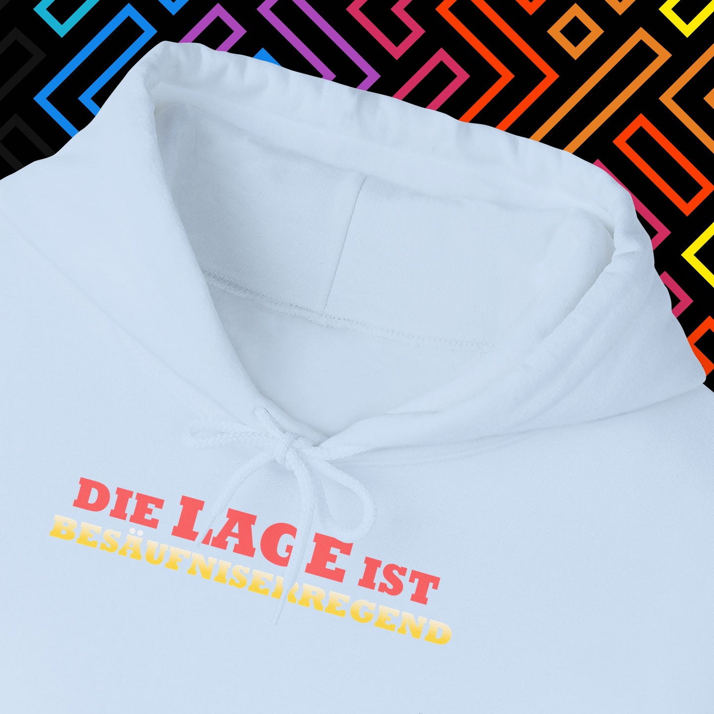 "Die Lage ist Besäufniserregend" Hoodie Unisex