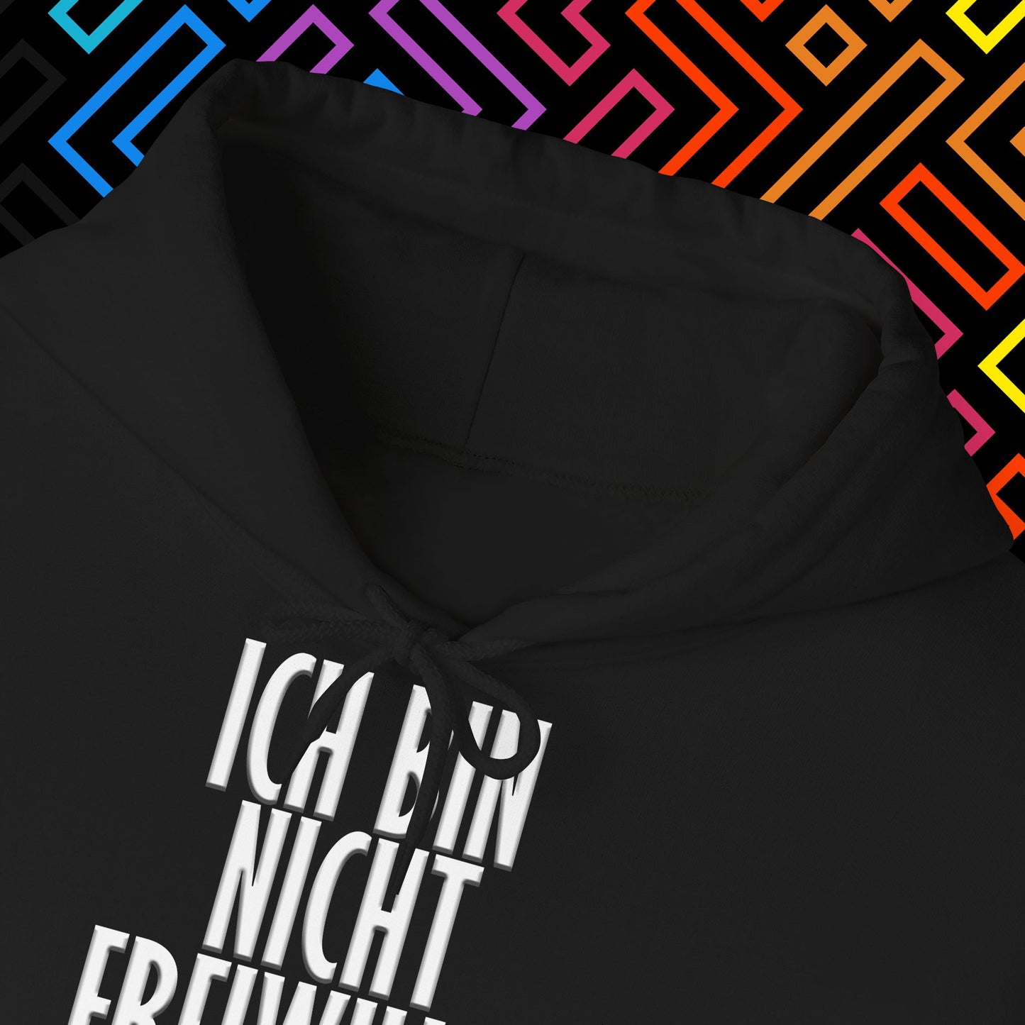 "Nicht Freiwillig" Hoodie Unisex