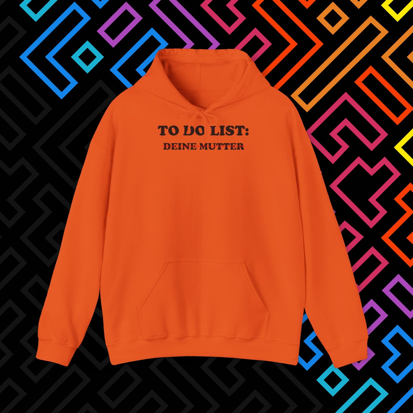 "To Do List" Hoodie Unisex