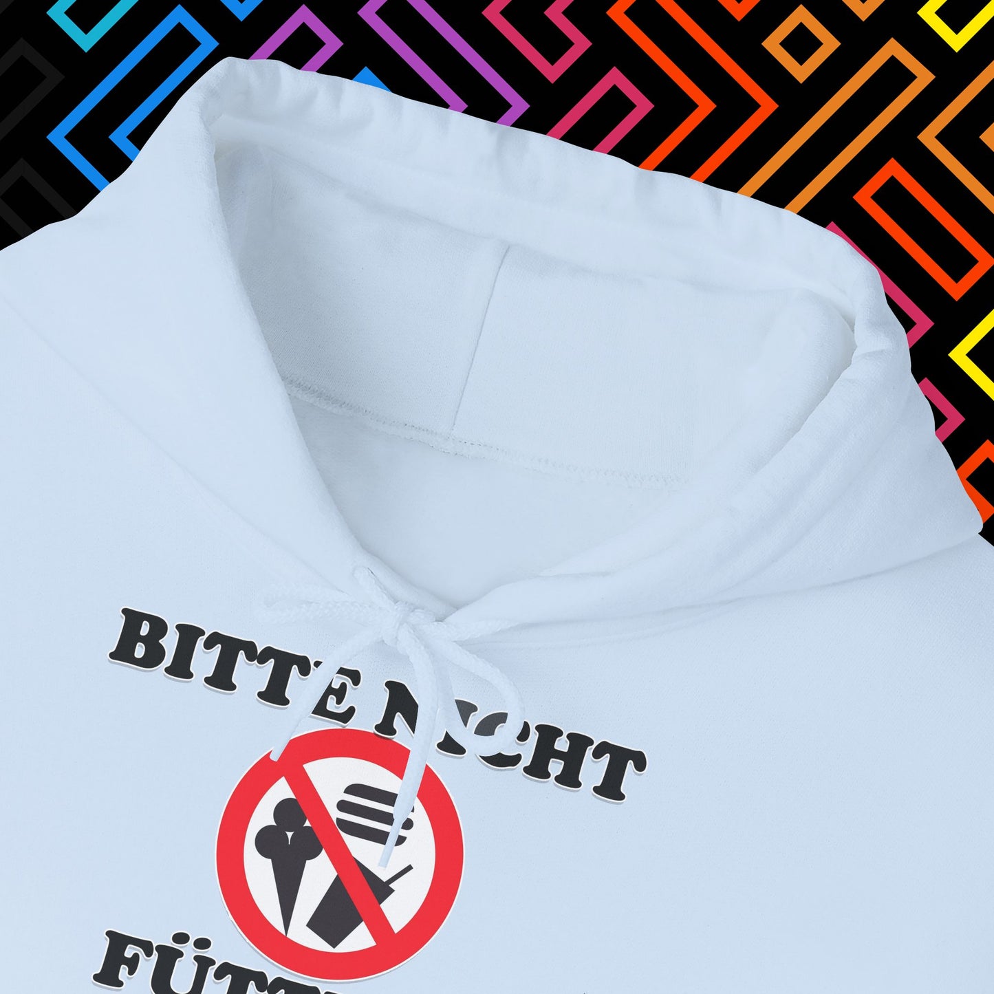 "Bitte nicht Füttern" Hoodie Unisex