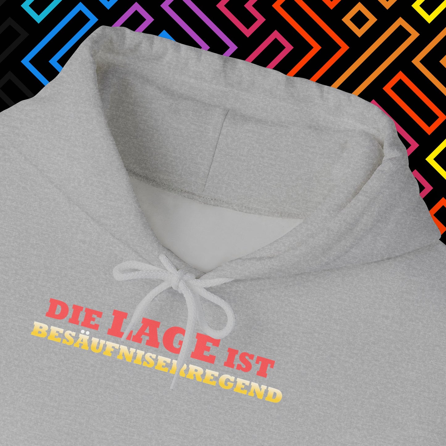"Die Lage ist Besäufniserregend" Hoodie Unisex