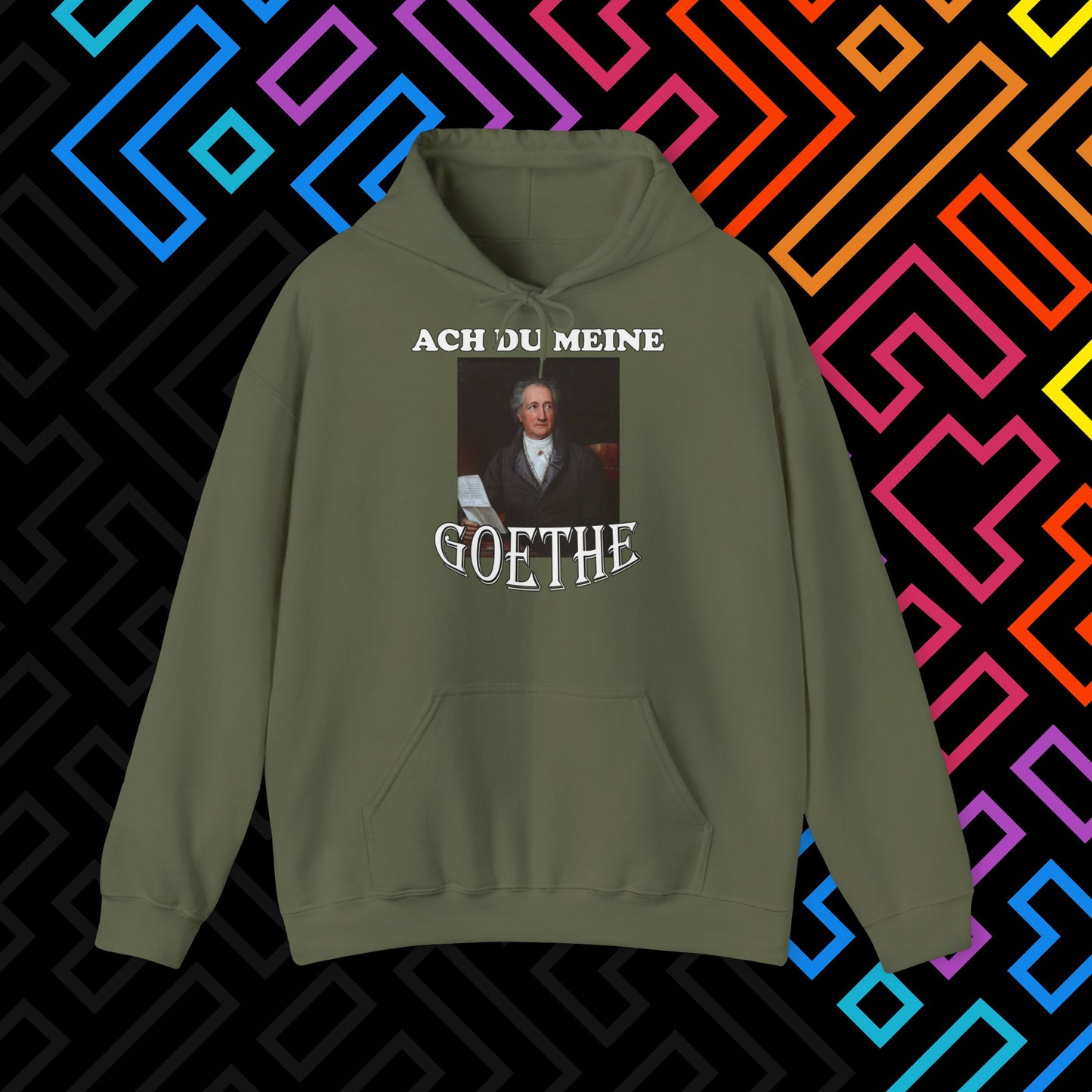 "Ach du meine Goethe" Hoodie Unisex